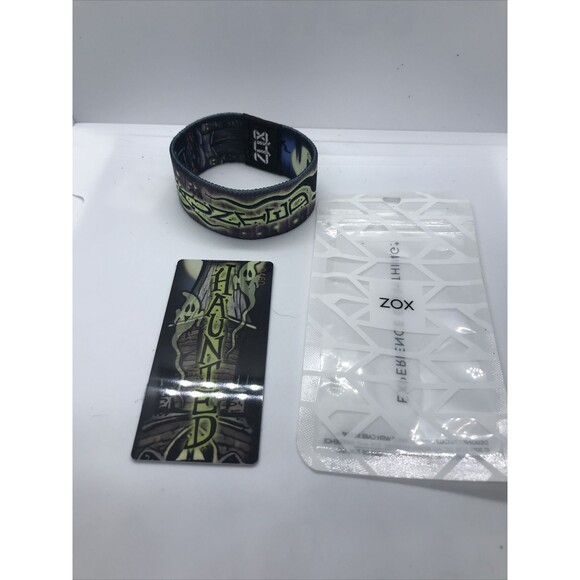 🎃 ZOX 2018 LE Halloween Pack Haunted Strap Band Wristband #0460 Free Shipping - Picture 1 of 5